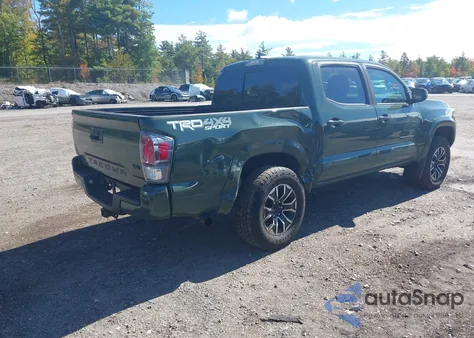 2021 Toyota Tacoma Trd Sport из США, поврежденный, VIN 3TYCZ5AN2MT035849